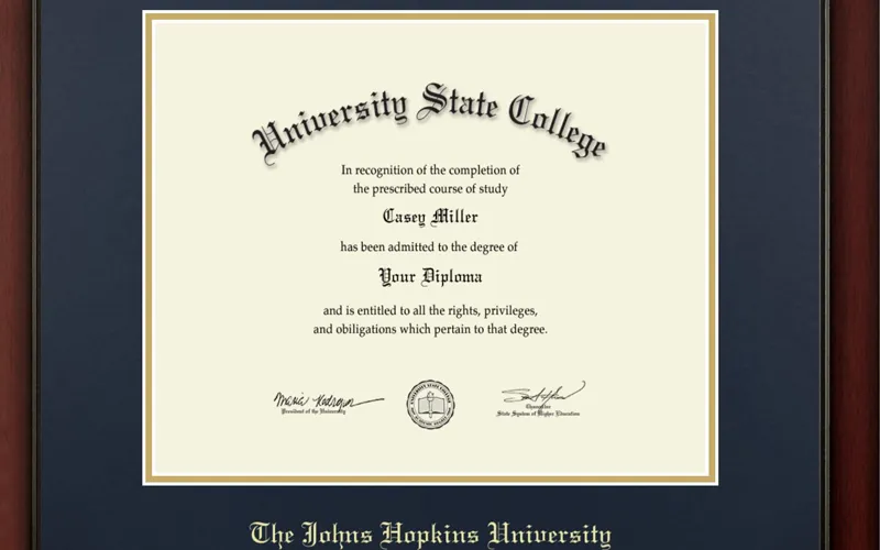 Johns Hopkins University Degrees